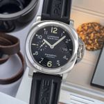 Panerai Luminor Marina Automatic PAM00164 (2006) - Zwart wijzerplaat 44mm Staal (3/8)