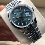 Rolex Datejust 36 126234 (2024) - Green dial 36 mm Steel case (5/8)