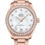 Omega Seamaster Aqua Terra 220.55.34.20.55.001 (2026) - Parelmoer wijzerplaat 34mm Roségoud (1/1)