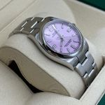 Rolex Oyster Perpetual 36 126000 (2024) - Roze wijzerplaat 36mm Staal (8/8)