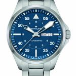 Hamilton Khaki Aviation H64635140 (2024) - Blue dial 42 mm Steel case (1/4)