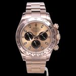 Rolex Daytona 116505 (2012) - Pink dial 40 mm Rose Gold case (6/6)