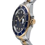 Rolex Submariner Date 16803 (1987) - 40 mm Gold/Steel case (6/8)