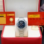 Omega Speedmaster Day Date 3523.80.00 (1998) - Blauw wijzerplaat 39mm Staal (3/8)