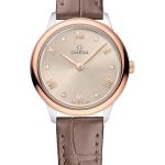 Omega De Ville 434.23.28.60.59.001 (2026) - Beige dial 28 mm Gold/Steel case (1/1)