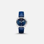 Panerai Luminor Due Luna PAM01179 (2024) - Blauw wijzerplaat 38mm Staal (1/1)