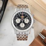 Breitling Navitimer 01 AB012012/BB02 (Onbekend (willekeurig serienummer)) - Zwart wijzerplaat 43mm Staal (2/8)