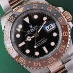 Rolex GMT-Master II 126711CHNR (2023) - Black dial 40 mm Gold/Steel case (2/8)