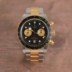 Tudor Black Bay Chrono 79363N (2023) - Black dial 41 mm Gold/Steel case (1/8)