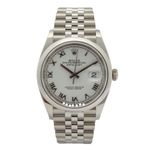 Rolex Datejust 36 126200 (2022) - White dial 36 mm Steel case (1/5)
