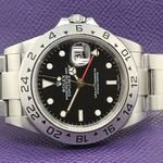 Rolex Explorer II 16570 (2005) - Zwart wijzerplaat 40mm Staal (1/5)