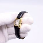 Cartier Tank Française 1820 (Unknown (random serial)) - White dial 25 mm Yellow Gold case (5/5)