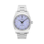 Rolex Oyster Perpetual 34 124200 (2026) - Purple dial 34 mm Steel case (1/5)