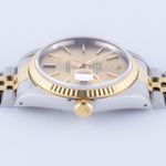 Rolex Datejust 36 16233 (1990) - Champagne dial 36 mm Gold/Steel case (5/5)