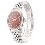 Rolex Datejust 1603 (1969) - Orange dial 36 mm Steel case (3/8)