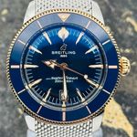 Breitling Superocean Heritage UB3112161C1A1 (2025) - Blauw wijzerplaat 44mm Goud/Staal (2/8)