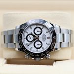 Rolex Daytona 116500LN (Unknown (random serial)) - White dial 40 mm Steel case (2/8)