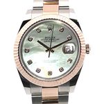 Rolex Datejust 41 126331 (2022) - Pearl dial 41 mm Gold/Steel case (1/8)