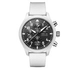 IWC Pilot Chronograph Top Gun IW389105 (2025) - Zwart wijzerplaat 45mm Keramiek (1/8)