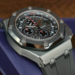 Audemars Piguet Royal Oak Offshore Chronograph 26568IM.OO.A004CA.01 (2014) - Grey dial 44 mm Titanium case (1/4)