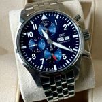 IWC Pilot Chronograph IW378004 (2020) - Blue dial 41 mm Steel case (1/7)