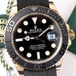 Rolex Yacht-Master 42 226658 (2022) - Black dial 42 mm Yellow Gold case (1/8)