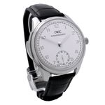 IWC Portuguese Minute Repeater IW544906 (Unknown (random serial)) - Silver dial 44 mm Platinum case (3/8)