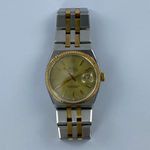 Rolex Datejust Oysterquartz 17013 (1978) - Champagne dial 36 mm Gold/Steel case (5/6)