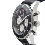 Breitling Superocean Heritage II Chronograph AB0162121B1S1 (Unknown (random serial)) - Black dial 44 mm Steel case (6/8)