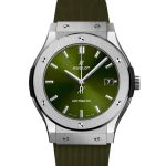 Hublot Classic Fusion 511.NX.8970.RX (2024) - Groen wijzerplaat 45mm Titanium (2/3)