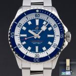 Breitling Superocean 42 A17375E71C1A1 (2022) - Blauw wijzerplaat 42mm Staal (1/8)