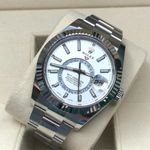 Rolex Sky-Dweller 326934 (2022) - Wit wijzerplaat 42mm Staal (5/8)