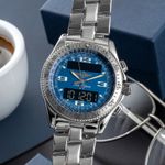 Breitling B-1 A6836215/C511 (Unknown (random serial)) - Blue dial 43 mm Steel case (3/8)