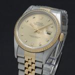 Rolex Datejust 36 16233 (1993) - Goud wijzerplaat 36mm Goud/Staal (7/7)