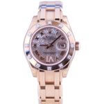 Rolex Lady-Datejust Pearlmaster 80315 (2017) - Pearl dial 29 mm Rose Gold case (1/1)