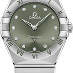Omega Constellation Quartz 131.10.28.60.60.001 (2026) - Green dial 28 mm Steel case (1/1)