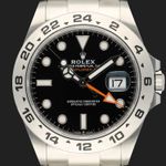 Rolex Explorer II 226570 (2021) - Zwart wijzerplaat 42mm Staal (2/8)