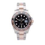 Rolex GMT-Master II 126711CHNR (2024) - Black dial 40 mm Gold/Steel case (1/7)