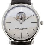 Frederique Constant Slimline Heart Beat Automatic FC-312S4S6 (2024) - Zilver wijzerplaat 40mm Staal (1/4)