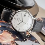 IWC Portofino Automatic IW353309 (2005) - Zilver wijzerplaat 38mm Staal (2/8)