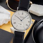 NOMOS Ludwig Automatik 271 (Onbekend (willekeurig serienummer)) - Wit wijzerplaat 40mm Staal (3/8)