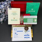 Rolex Oyster Perpetual 67183 (1993) - Grey dial 26 mm Gold/Steel case (3/8)