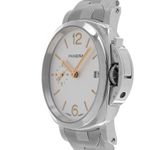 Panerai Luminor Due PAM01508 (2024) - White dial 38 mm Steel case (4/7)