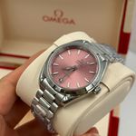 Omega Seamaster Aqua Terra 220.10.34.20.10.003 (2023) - Pink dial 34 mm Steel case (4/8)