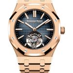 Audemars Piguet Royal Oak Tourbillon 26730OR.OO.1320OR.02 (2025) - Blue dial 41 mm Rose Gold case (1/1)