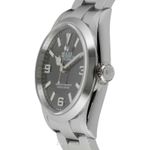 Rolex Explorer 124270 (Unknown (random serial)) - Black dial 36 mm Steel case (5/8)