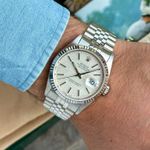 Rolex Datejust 36 16234 (1988) - Zilver wijzerplaat 36mm Staal (5/8)