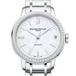 Baume & Mercier Classima M0A10479 (2024) - Pearl dial 31 mm Steel case (1/3)