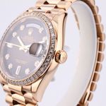 Rolex Day-Date 36 128345RBR (2019) - Brown dial 36 mm Rose Gold case (3/8)