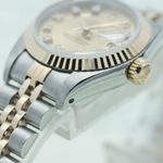 Rolex Lady-Datejust 69173 (1993) - Champagne dial 26 mm Gold/Steel case (5/8)